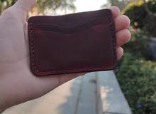 Handmade leather wallet - Minimalist