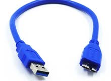 كيبل مايكرو لتوصيل الهارد الخارجي - USB 3.0 to micro-B cable