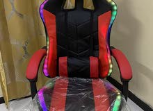 Gaming race RGB chairكرسي ألعاب متعدد الإضاءة
