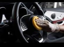 دراي كلين سيارات وتنظيف الكنب في الموقع افضل سعر واعلى جوده وأسرع وقت