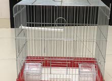 Bird Cage With stand and feeding accessories Almost New 100% clean