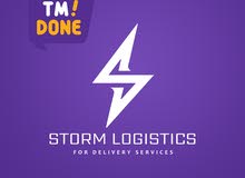 شركة ستورم لوچيستيك لتوصيل طلبات تم دن Storm Logistics FOR TM DONE