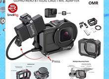 GoPro HERO 8 Black SmallRig Vlogging Cage & Mic Adapter Holder (New Stock)