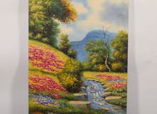 لوحات كانفس رسم يدوي 60*120 سم