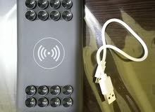 باور بانك (شاحن متنقل) سعته 26000 يدعم الشحن اللاسلكي و الusb باور بانك (شاحن متنقل) سعته 26000 يدعم الشحن اللاسلكي و الusb