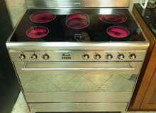 smeg Electric ceramic cooking range 90x60cm