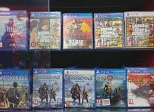 سيديات بلايستيشن فور  و فايف PS4 &PS5 CD.S