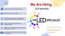 AV and LED Engineer s AV and LED Engineer s