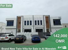 Brand New Twin Villa for Sale in Al Mawaleh  REF 500TB