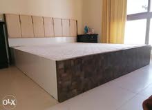 King Size Bed with Mattress and Wardrobe King Size Bed with Mattress and Wardrobe