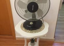 . . fan and table