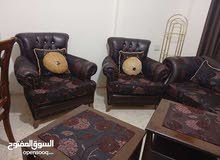 كنب للبيع ب 75مع الطاولات