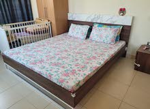King size bed with matress
