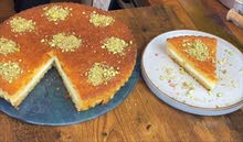 أسطى بسبوسه بالقشطه أسطى بسبوسه بالقشطه