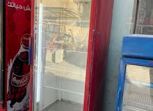 ثلاجة عرض بيبسي باب واحد تبريد ممتاز فحص شغاله مية بالمية ثلاجة ب