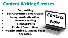 Content Writing Services; Articles, Ads, Product Descriptions Content Writing Services; Articles, Ads, Product Descriptions