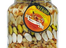 عسل بالمكسرات عسل بالمكسرات