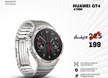 عرض حصري لدى سبيد ستور Huawei GT4 Steel 47MM كفالة الوكيل سنة