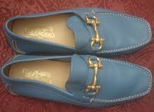 Salvatore Ferragamo leather men's shoes 100% original - Slightly used