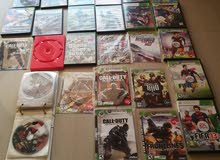 اكس بوكس360 و50سي دي مع شاحن للمسكة اكس بوكس360 و50سي دي مع شاحن للمسكة