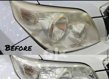 car headlight polishing