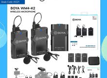 BOYA BY-WM4 PRO-K2 Dual-Channel Digital Wireless Microphone (Brand New)