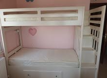 سرير طابقين صولد ود(solid wood) تفصيل سرير طابقين صولد ود(solid wood) تفصيل