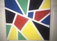 لوحة فنية رسم اكريليك لوحة فنية رسم اكريليك
