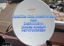 satellite dish tv receiver fixing