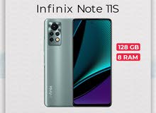 Infinix Note 11S/RAM 8/128 GB (كفالة الوكيل الرسمي)