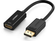 UGREEN DisplayPort DP to HDMI Female Cable @ 25 JD