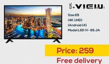 I-View LED 65 inch TV in Amman