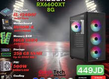 تجميعة جيمنج للألعاب و المونتاج بأفضل الاسعار بمعالج CORE I5 12TH  مع كرت شاشة RX6600XT 8G