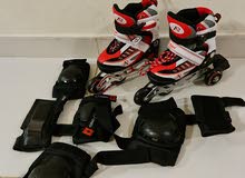 Brand new roller blades with protaction grar Brand new roller blades with protaction grar