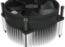 مبرد هوائي أصلي من كولر ماستر لمعالجات انتل جيل 12 + 13 + 14 COOLER MASTER i50 FOR INTEL CPU LGA1700
