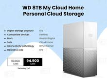 wd my home cloud 8TB