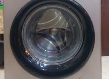 غسالة وايربول 8 كيلوا سلفر whirlpool washer 8 kilo silver