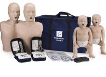 دمى تدريب اسعافات اولية وجهاز AED