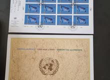 Memorial FDC and folder for united of peace Nobel Prize winner 2001 Memorial FDC and folder for united of peace Nobel Prize winner 2001
