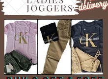Mens and ladies jeans joggers
