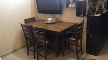 طاولة سفرة 4 كراسي من home center طاولة سفرة 4 كراسي من home center