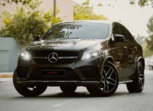 MERCEDES BENZ GLE 43 COUPE AMG BROWN