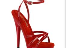 Brand New in box Pleaser Sultry high heels size 37, red
