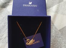 Swarovski Swan Necklace