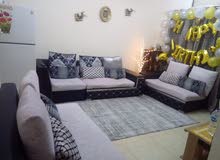 Brand new 9 seater sofa, used for hardly 1 year price AED 650