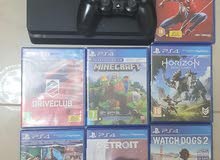 ps4 slim 500 gb with 7 games