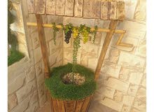 بئر خشبي (ديكور خارجي/داخلي) بئر خشبي (ديكور خارجي/داخلي)