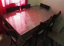 طاولة + 6 كراسي/ Dining table + 6 Chairs طاولة + 6 كراسي/ Dining table + 6 Chairs