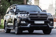 تويوتا لاندكروز 2020 VXS أسود للبيع