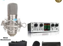 Recording Studio Kits and Audio interfaces